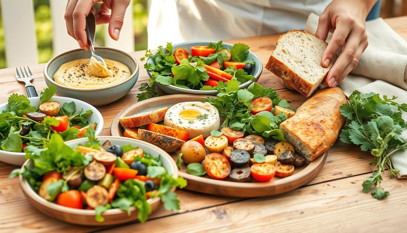 Ingredients prepared for a fast weeknight meal